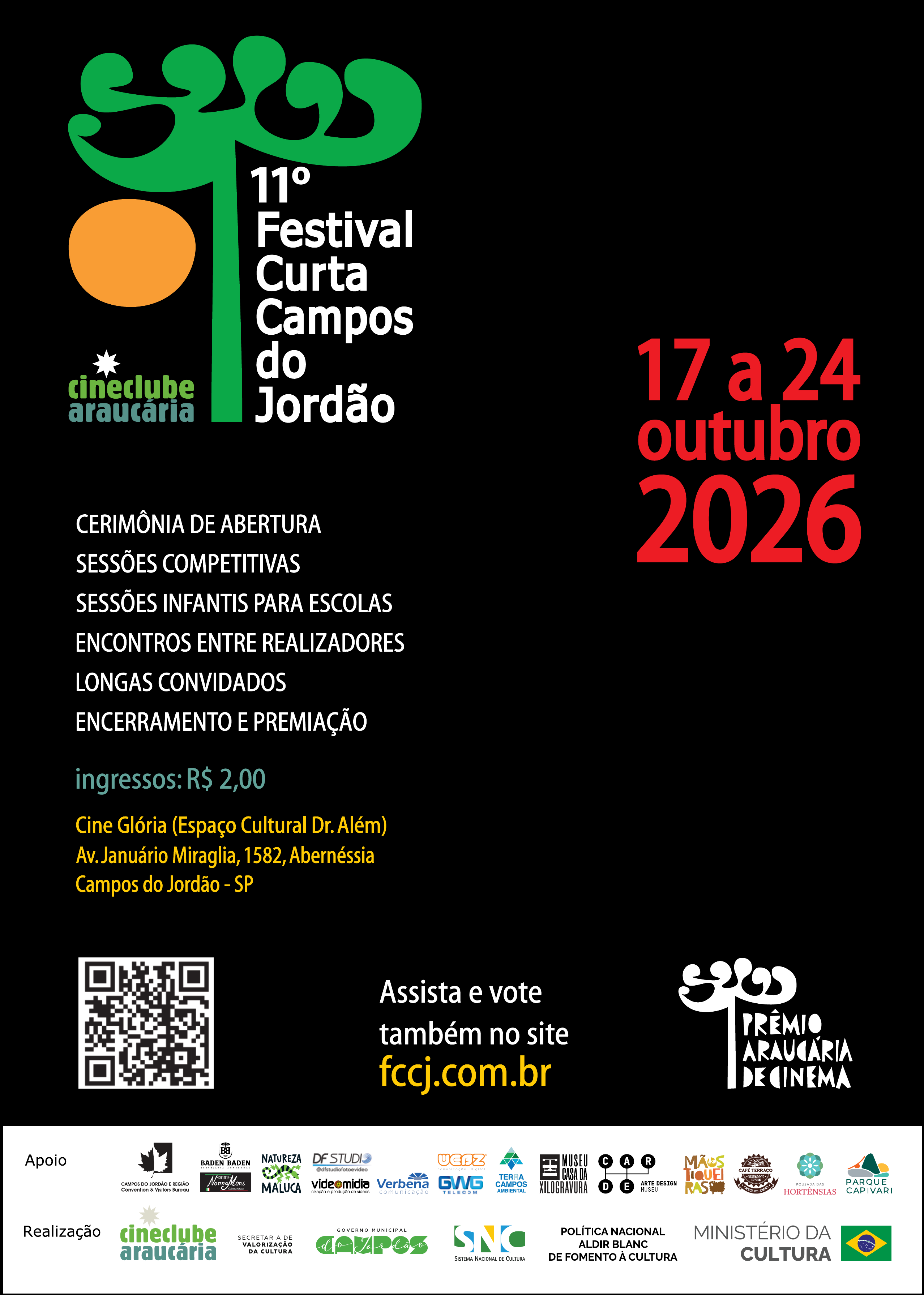 Programação do 11º FCCJ — página 1 de 6